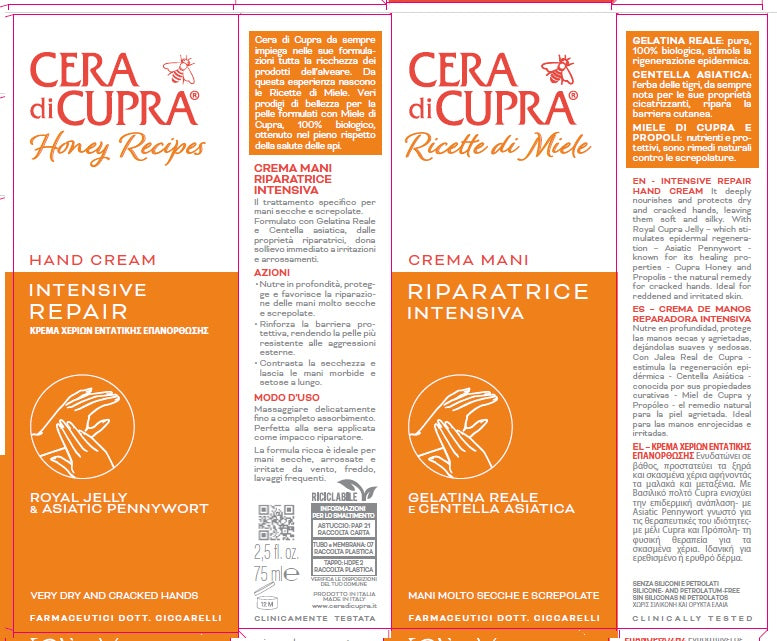 Cera di Cupra Ricetta Di Bellezza - Protective Hand Cream