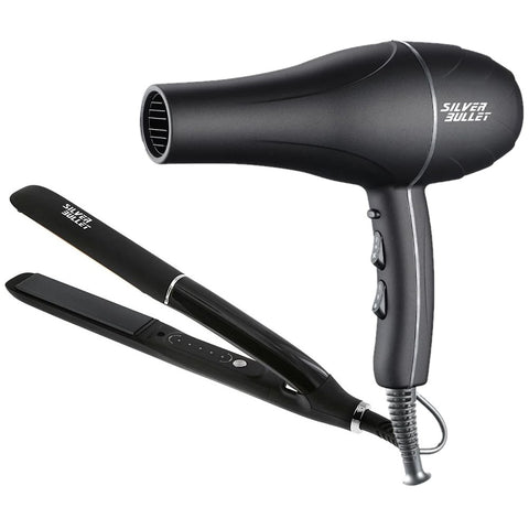 Silver Bullet Fastlane Straightener & Hairdryer set