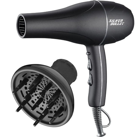 Silver Bullet Hairdryer & Diffuser