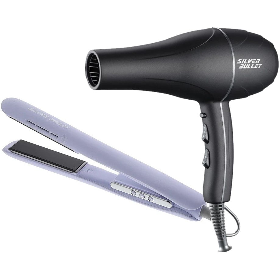 Silver Bullet Perfection Straightener & Hairdryer Combo
